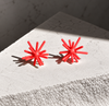 Sputnik Post Earrings - Multiple Colors