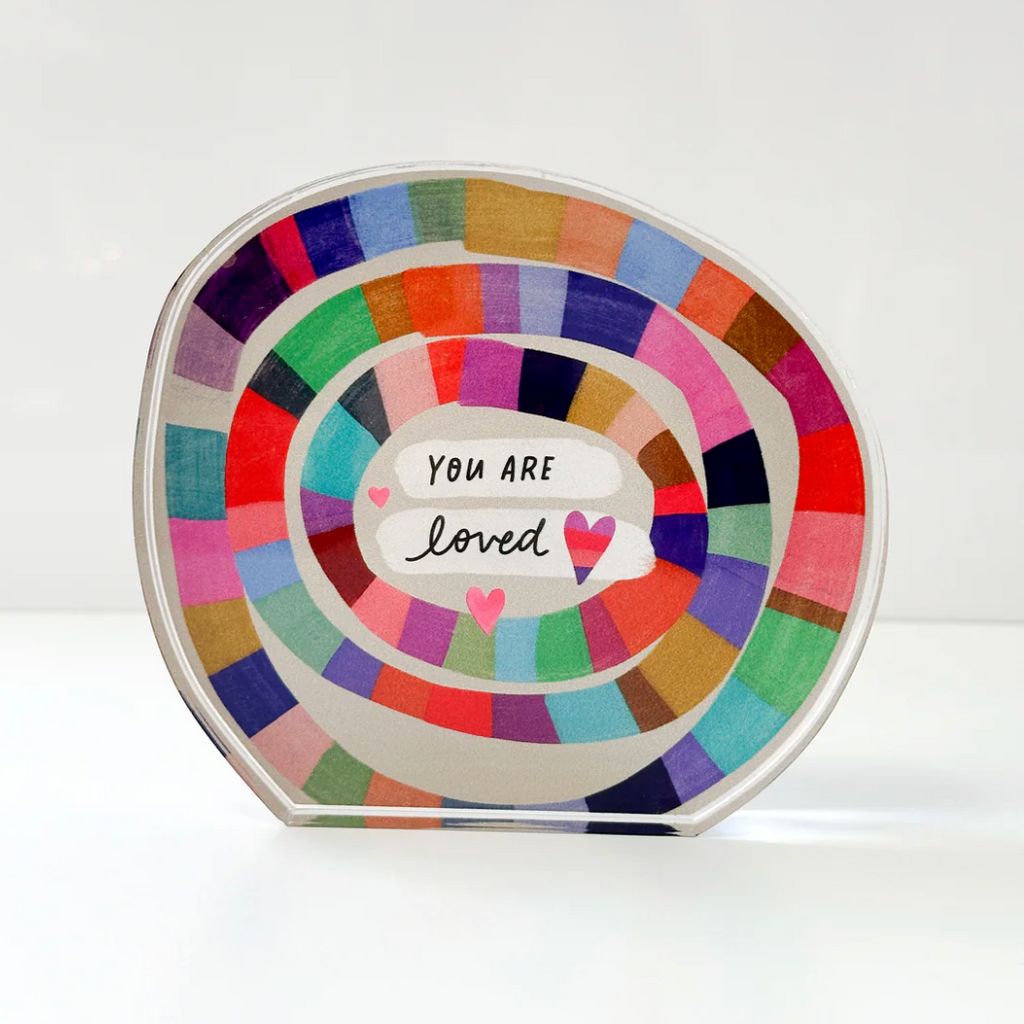 You Are Loved Mini Acrylic Block