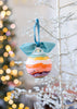 Silver Linings Globe Ornament Large - 12