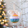 Silver Linings Globe Ornament Large - 15