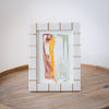 Original Artwork in Ivory/Gold Bone Frame 5.5"x7.5"