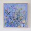 "The Garden #1" 17x17 Acrylic on Wood Panel, Framed