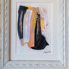 “Joyful Expressions” Study in Painted Vintage Frame