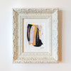 “Joyful Expressions” Study in Painted Vintage Frame