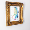 "Joyful Connection" Original Swish in Chunky Vintage Frame