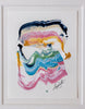 "Joyful Connections-Wavy" Original Art in Custom Wave Frame