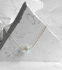 Lina Necklace- Gold Iridescent